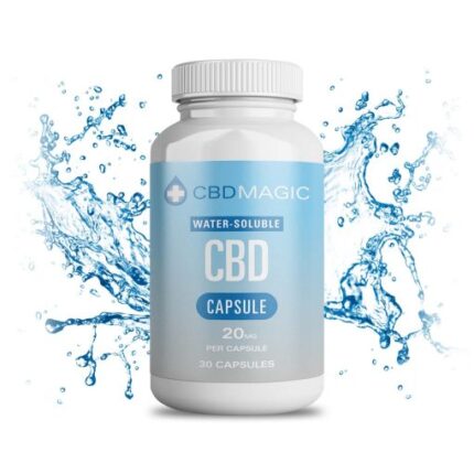 Buy Water Soluble CBD Gel Capsules 600mg (30 caps)